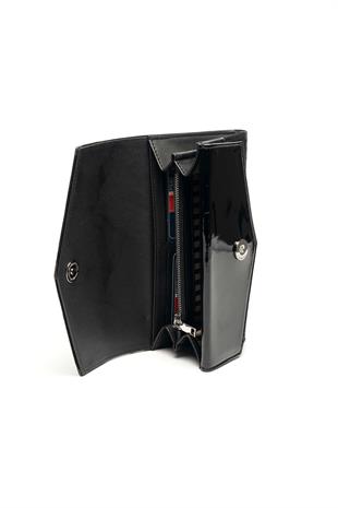 Silver & Polo Siyah SP1154 Kadın Cüzdan & Kartlık