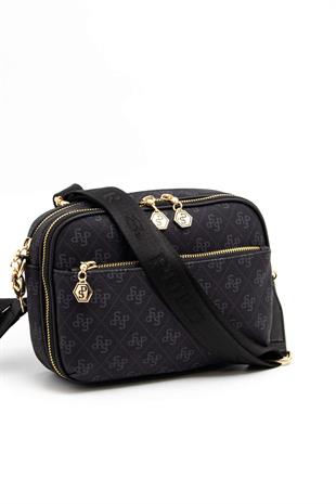 Silver & Polo Siyah SP1162 Kadın Çapraz Çanta