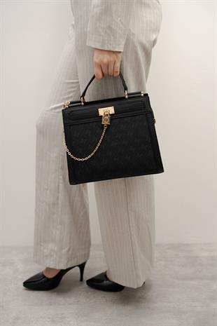 Silver & Polo Siyah SP1166 Kadın El Çantası