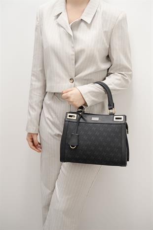 Silver & Polo Siyah SP1174 Kadın El Çantası