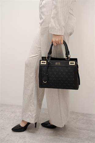 Silver & Polo Siyah SP1174 Kadın El Çantası