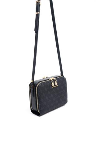 Silver & Polo Siyah SP888 Kadın Çapraz Çanta