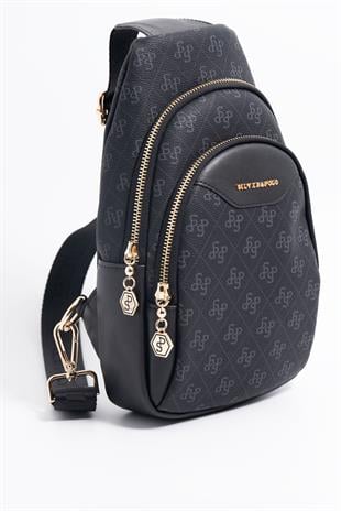 Silver & Polo Siyah SP959 Kadın Bel Çantası