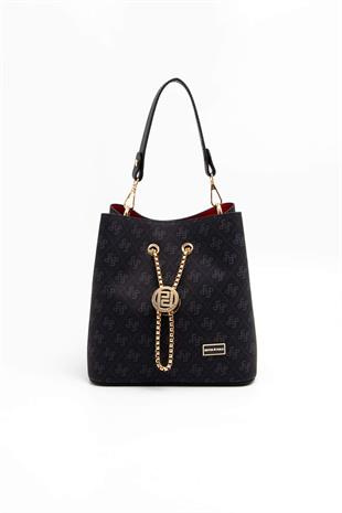 Silver & Polo Siyah SP967 Kadın Çapraz Çanta