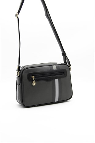 Silver & Polo Siyah - Siyah SP491 Kadın Çapraz Çanta
