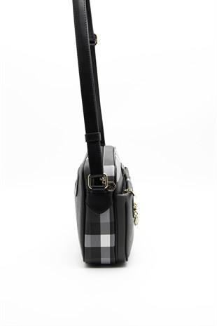 Silver & Polo Siyah - Siyah SP491 Kadın Çapraz Çanta