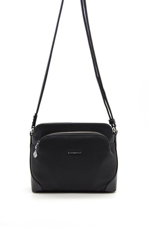 Silver & Polo Siyah - Siyah SP364 Kadın Çapraz Çanta