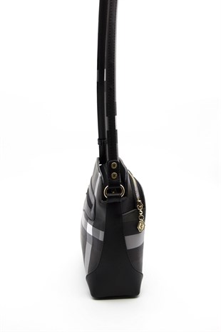 Silver & Polo Siyah - Siyah SP364 Kadın Çapraz Çanta