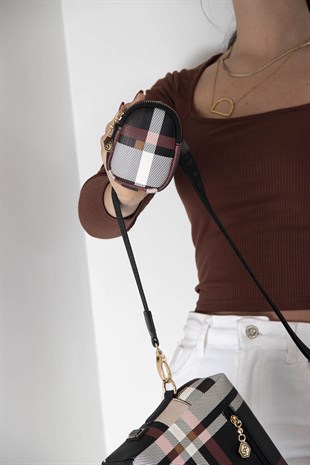 Silver & Polo Siyah - Siyah SP1038 Kadın Çapraz Çanta