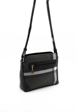 Silver & Polo Siyah - Siyah SP364 Kadın Çapraz Çanta