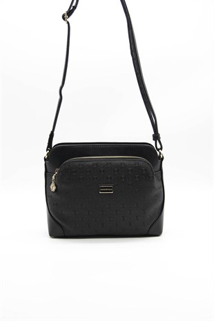 Silver & Polo Siyah - Siyah SP364 Kadın Çapraz Çanta