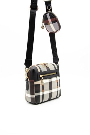 Silver & Polo Siyah - Siyah SP1038 Kadın Çapraz Çanta