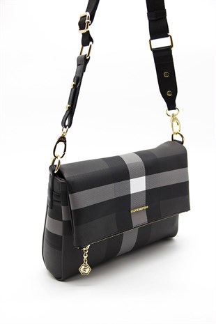 Silver & Polo Siyah - Siyah SP963 Kadın Çapraz Çanta