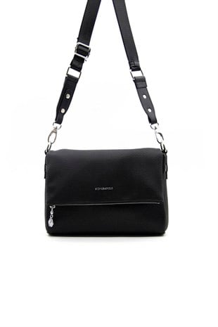 Silver & Polo Siyah - Siyah SP963 Kadın Çapraz Çanta