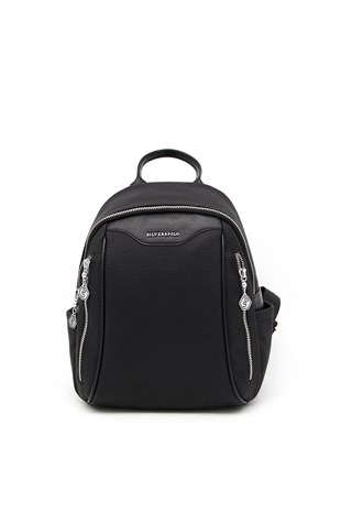 Silver & Polo Siyah - Siyah SP906 Kadın Sırt Çantası