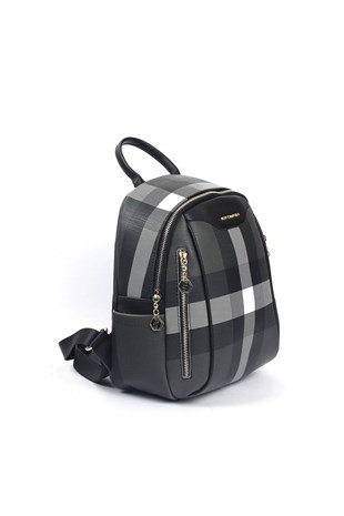 Silver & Polo Siyah - Siyah SP906 Kadın Sırt Çantası