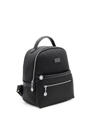 Silver & Polo Siyah - Siyah SP1061 Kadın Sırt Çantası