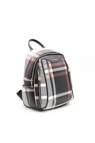 Silver & Polo Siyah - Siyah SP906 Kadın Sırt Çantası