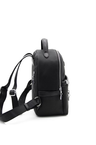 Silver & Polo Siyah - Siyah SP1061 Kadın Sırt Çantası