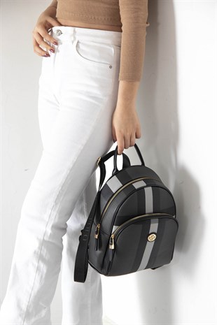 Silver & Polo Siyah - Siyah SP1062 Kadın Sırt Çantası