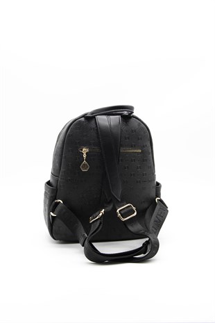 Silver & Polo Siyah - Siyah SP906 Kadın Sırt Çantası