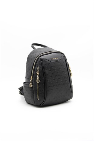 Silver & Polo Siyah - Siyah SP906 Kadın Sırt Çantası