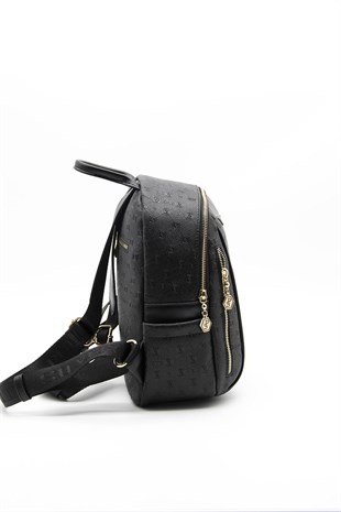 Silver & Polo Siyah - Siyah SP906 Kadın Sırt Çantası