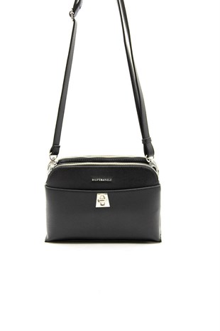 Silver & Polo Siyah - Siyah SP623 Kadın Çapraz Çanta