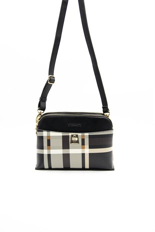 Silver & Polo Siyah - Siyah SP623 Kadın Çapraz Çanta