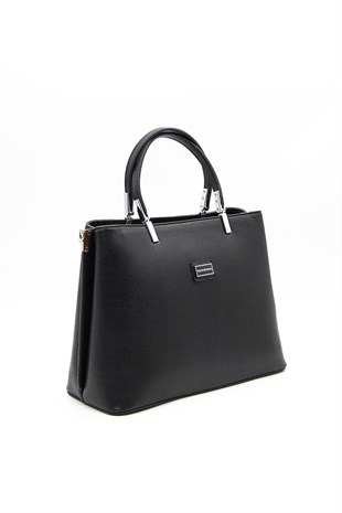 Silver & Polo Siyah - Siyah SP924 Kadın El Çantası