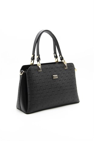 Silver & Polo Siyah - Siyah SP972 Kadın El Çantası