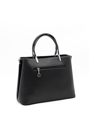 Silver & Polo Siyah - Siyah SP924 Kadın El Çantası