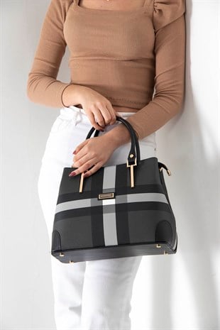 Silver & Polo Siyah - Siyah SP667 Kadın El Çantası