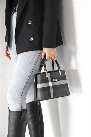 Silver & Polo Siyah - Siyah SP987 Kadın El Çantası