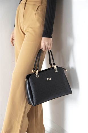 Silver & Polo Siyah - Siyah SP972 Kadın El Çantası