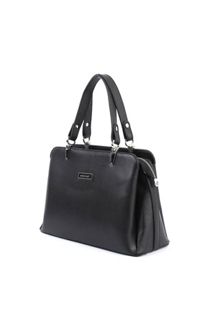 Silver & Polo Siyah - Siyah SP972 Kadın El Çantası