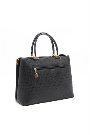 Silver & Polo Siyah - Siyah SP924 Kadın El Çantası