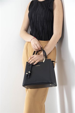 Silver & Polo Siyah - Siyah SP969 Kadın El Çantası