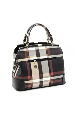 Silver & Polo Siyah - Siyah SP706 Kadın El Çantası