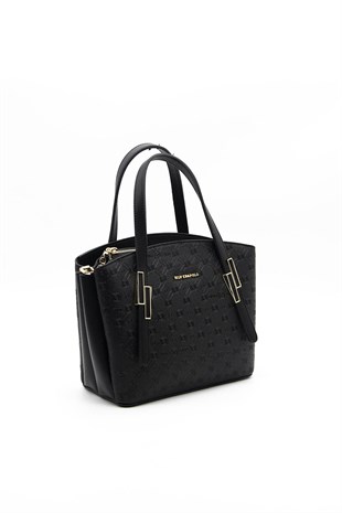Silver & Polo Siyah - Siyah SP1021 Kadın El Çantası