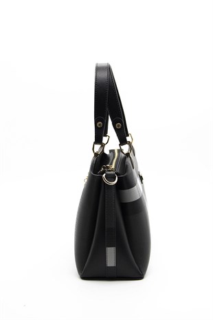 Silver & Polo Siyah - Siyah SP972 Kadın El Çantası