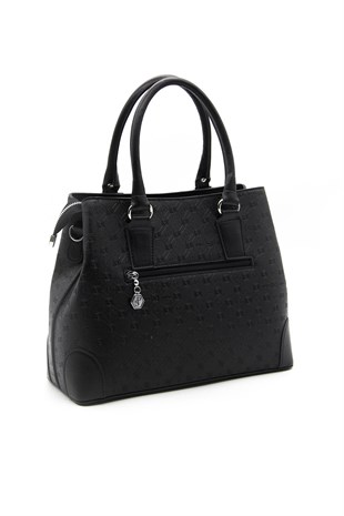 Silver & Polo Siyah - Siyah SP667 Kadın El Çantası