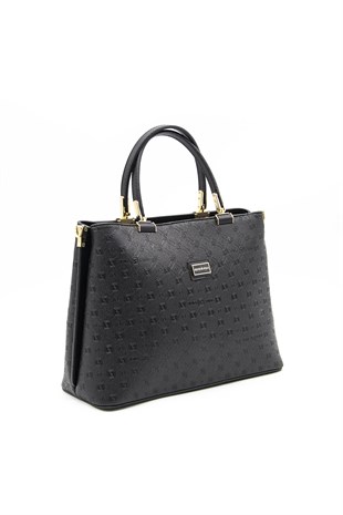 Silver & Polo Siyah - Siyah SP924 Kadın El Çantası