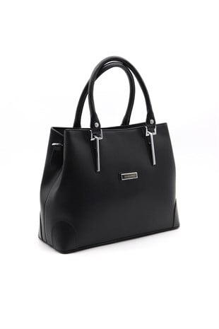 Silver & Polo Siyah - Siyah SP667 Kadın El Çantası