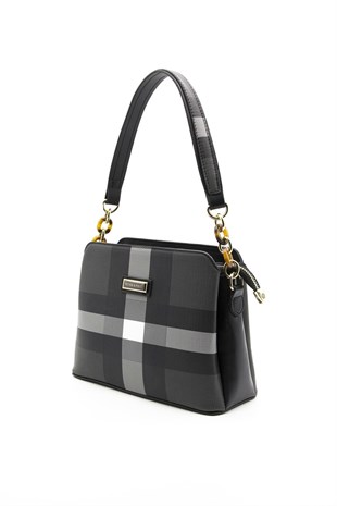 Silver & Polo Siyah - Siyah SP937 Kadın Omuz Çantası