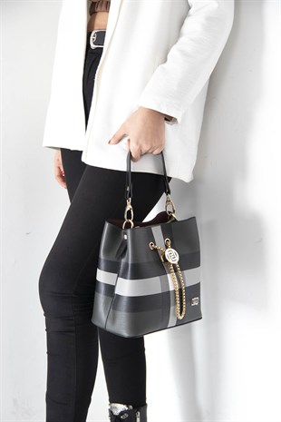 Silver & Polo Siyah - Siyah SP967 Kadın Çapraz Çanta