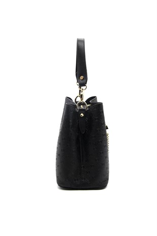 Silver & Polo Siyah - Siyah SP967 Kadın Çapraz Çanta