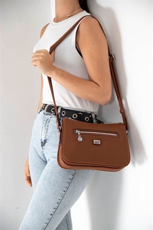 Silver & Polo Taba - Taba SP818 Kadın Çapraz Çanta