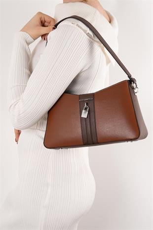 Silver & Polo Taba - Kahve SP1102 Kadın Omuz Çantası