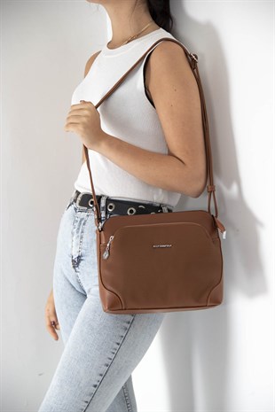 Silver & Polo Taba - Taba SP364 Kadın Çapraz Çanta